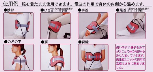 組合せ家庭用電気治療器 はるかぜのご紹介