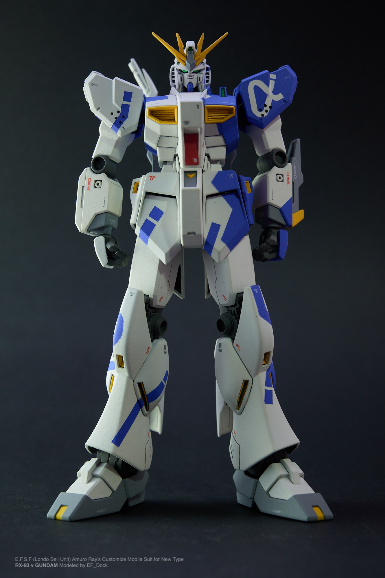 EG RX-93 ν Gundam（History Makers 九龍版カラー/Kuryu Color Scheme