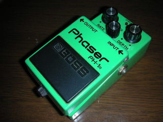 機材：フェイザーのレビュー・紹介 Boss,Guyatone,Ibanez,Maxon,Pearl