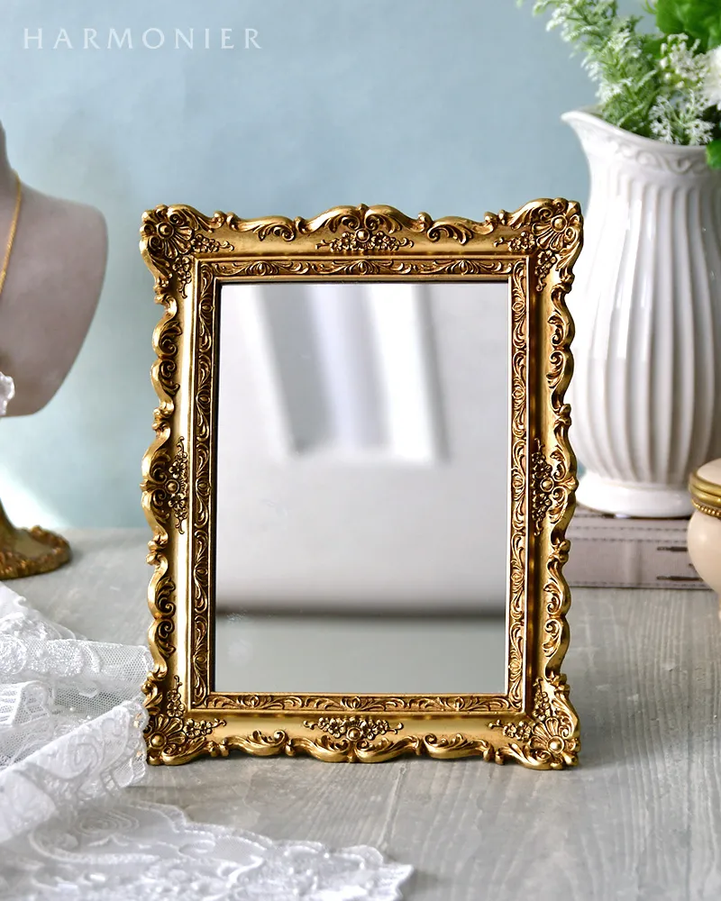 バロックスタンドミラー/ゴールド｜輸入雑貨の通販 | 輸入雑貨の通販