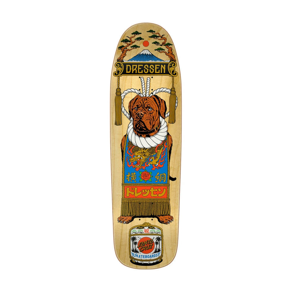 9.3in x 32.36in SUMO DOG SHAPED PRO SKATEBOARD DECK – ハスコ