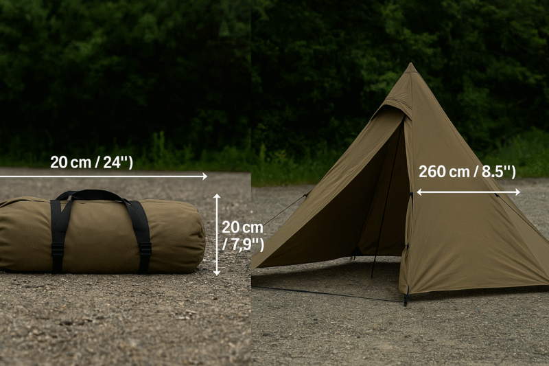 EMBERテントは初心者向き？設営の手軽さとサイズ感をチェック