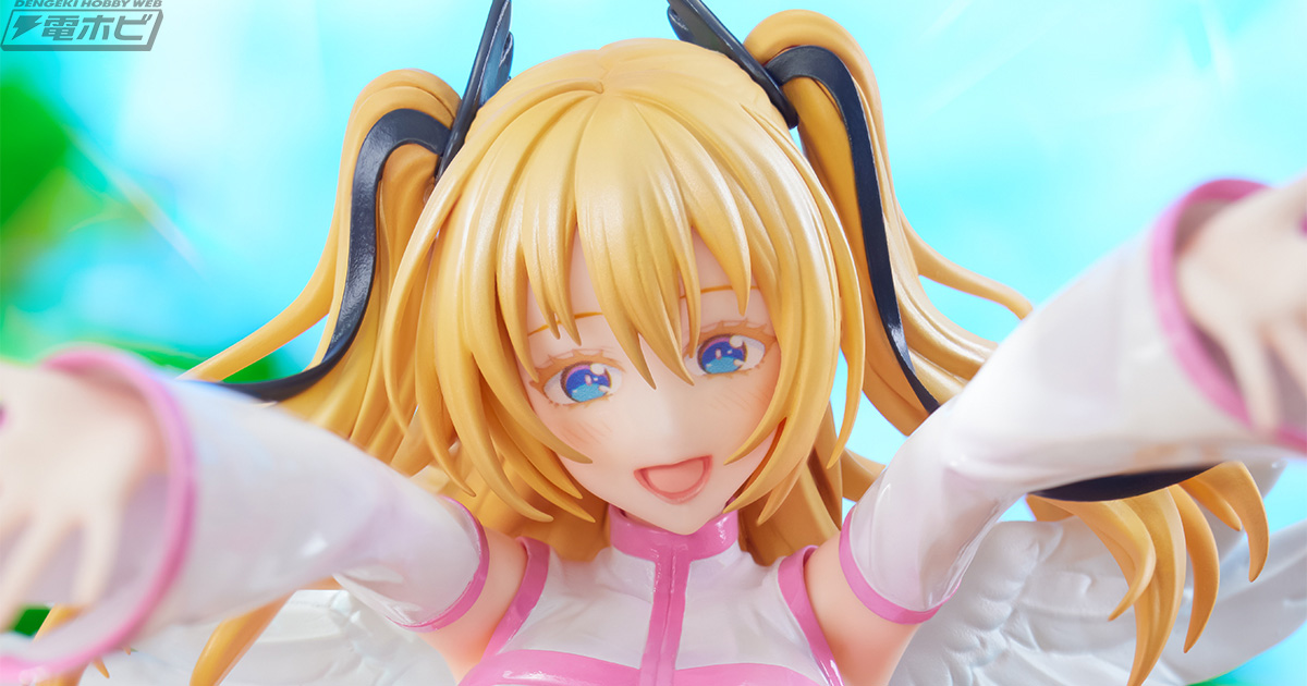 TVアニメ『2.5次元の誘惑』より、天乃リリサが扮するリリエルが半深淵