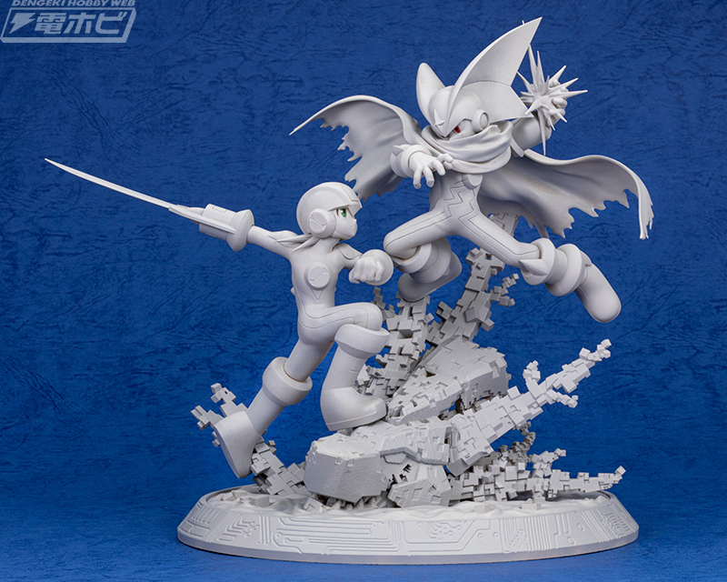 激しい戦闘のワンシーンを再現！『ロックマン エグゼ』ロックマンVS