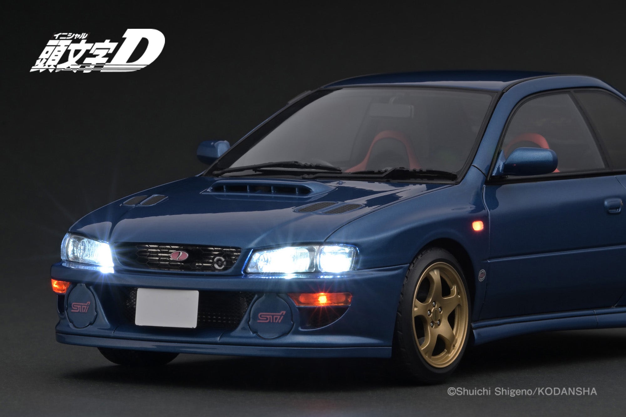 Ignition Model 1:18 INITIAL D SUBARU Impreza WRX type R Sti