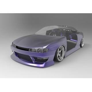 アディクション S14シルビア後期 BNSPORTS FULLSET | 鉄道模型