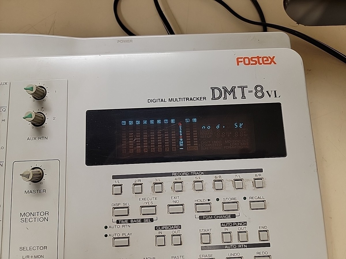 Vintage Fostex DMT-8VL Digital Recording Console-As Is | eBay