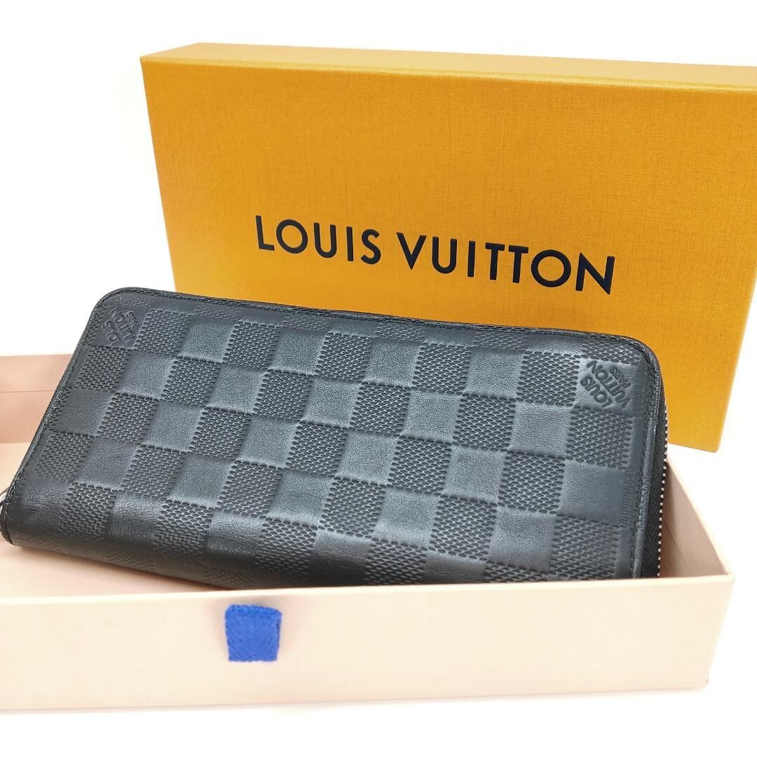 Louis Vuitton Damier Infini Zippy Wallet Vertical N63548 | eBay