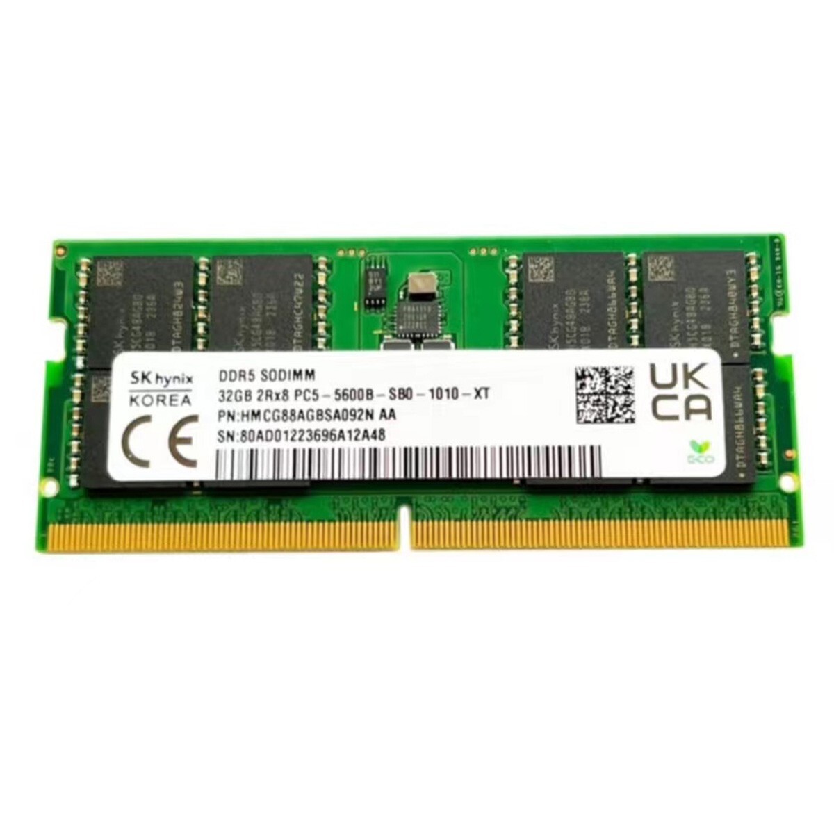 New SK Hynix 32GB DDR5 5600MHz PC5-44800 262-Pins 2RX8 Laptop