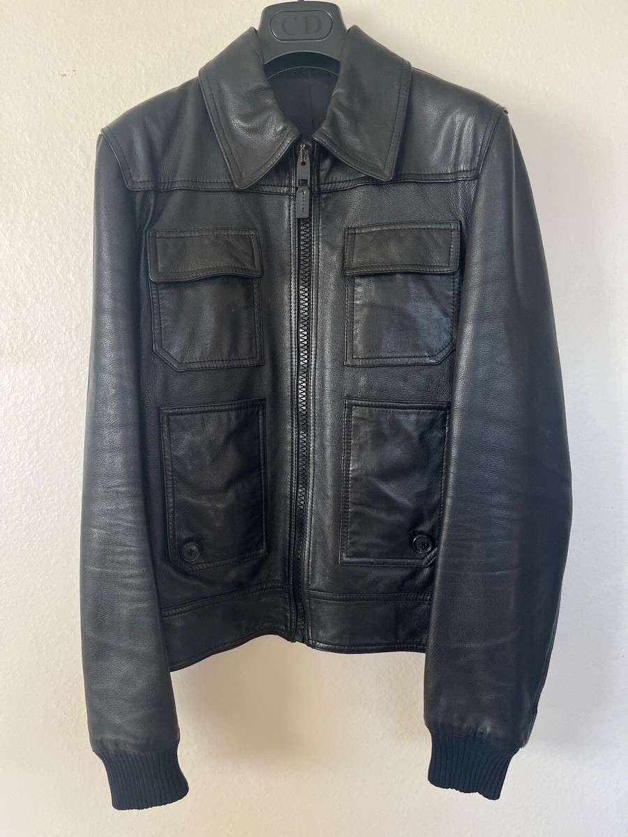 Dior Homme SS07 WE LOOK GOOD TOGETHER Four Pocket Leather Hedi