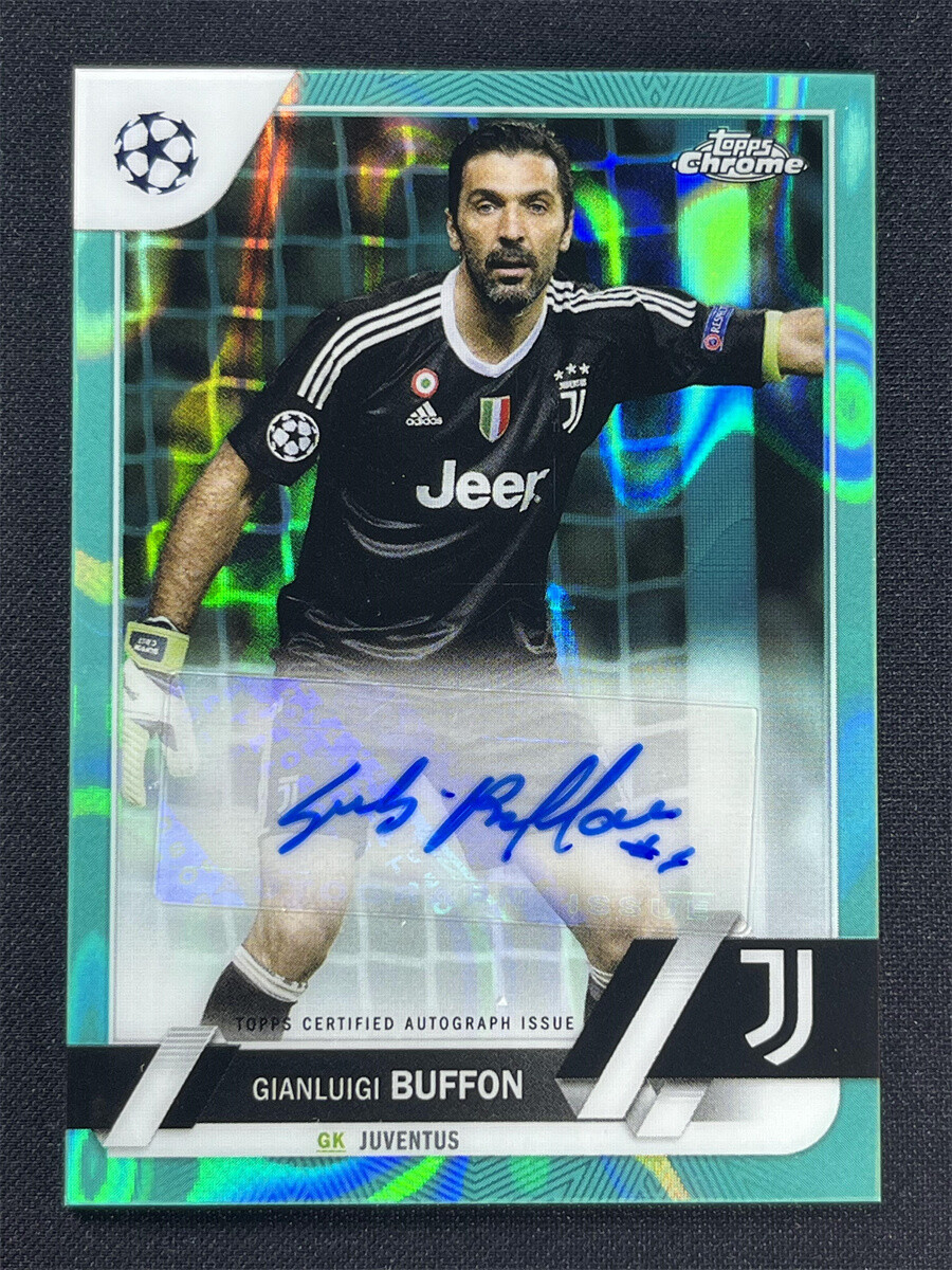 Gianluigi Buffon 2022 Topps Chrome UEFA Club Competitions #CA-GB