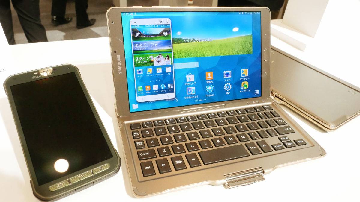 専用Bluetoothキーボードが付属する薄型8.4インチタブレット「GALAXY