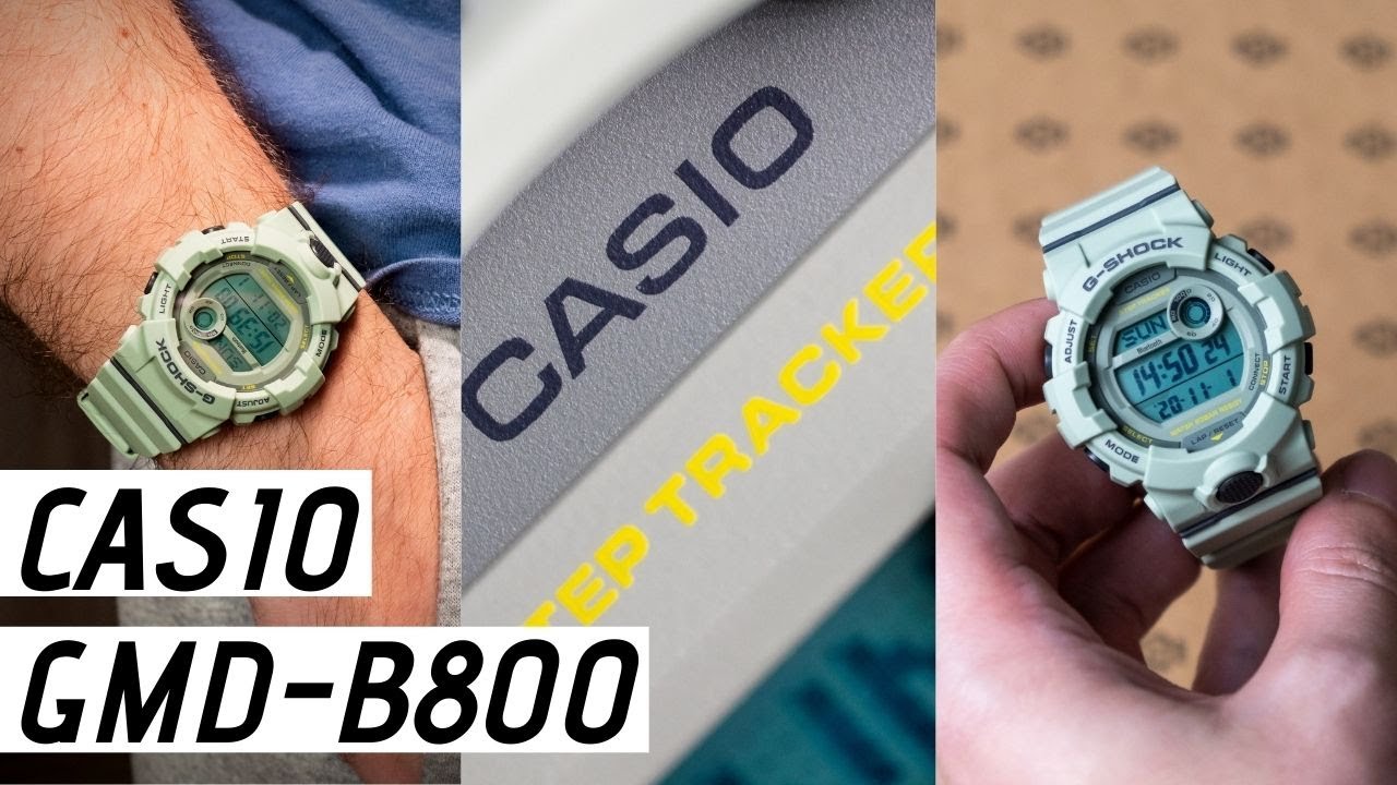 Casio G-Shock GMD-B800 Watch Review - YouTube