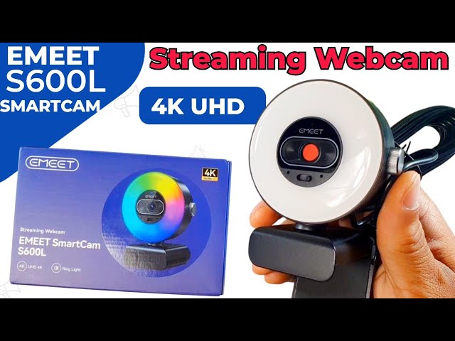 EMEET SmartCam S600L 4K UHD Review | Best Webcam in 2026 for