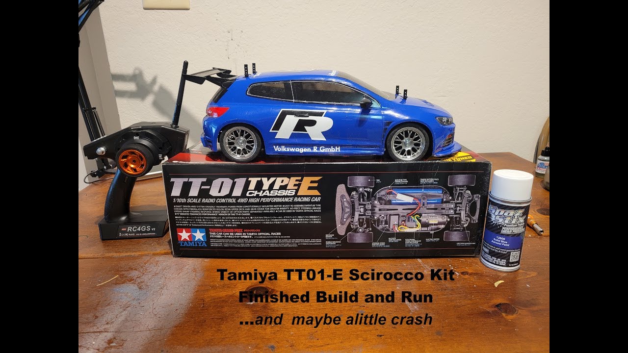 TAMIYA 1/10 VOLKSWAGEN SCIROCCO GT24-CNG(FF-03 Chassis