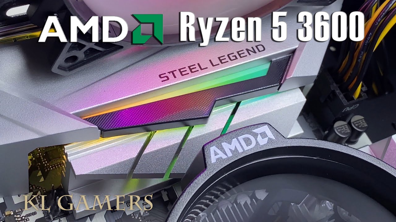 AMD Ryzen 5 3600 ASRock B450M STEEL LEGEND HYPERX GTX 1650 SUPER