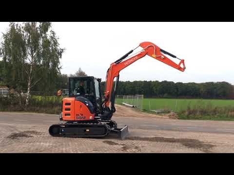 Hitachi ZX55U-5A, year 2017 (refnr BM2676) - YouTube