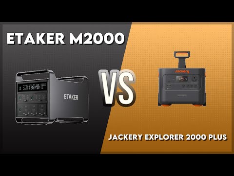 ETaker M2000 vs Jackery Explorer 2000 Plus Technical Comparison