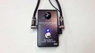 MXR CAE Custom Audio Electronics Boost Line Driver - YouTube