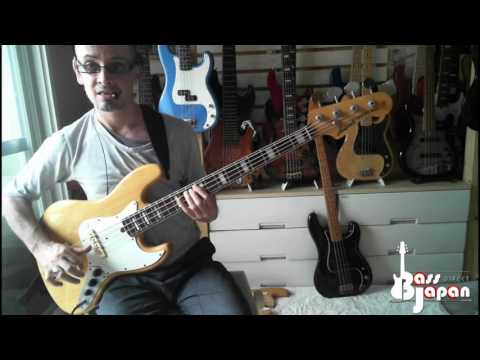 Aria Pro II primary bass 1978 / Groove and melody challenge