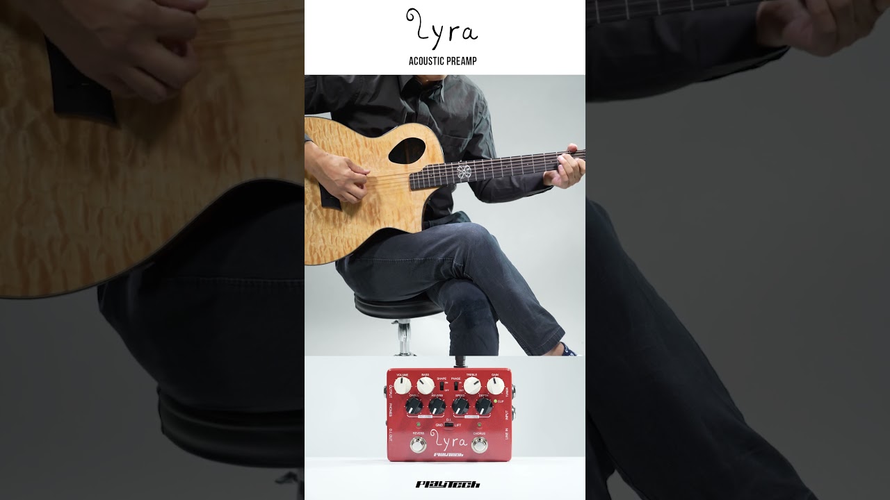 Lyra Acoustic Preamp for Acoustic Guitar / PLAYTECH #SOUNDHOUSE