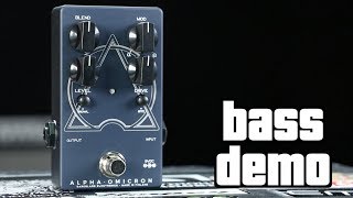 Darkglass Alpha Omicron Bass Demo - YouTube
