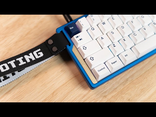 WootingをAlumaze 60アルミケースとPCプレートでカスタマイズ - YouTube