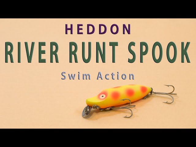 HEDDON RIVER RUNT SPOOK Swim Action / ヘドン リバーラントスプーク