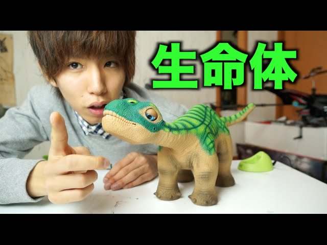 生きる恐竜ロボット PLEO - YouTube