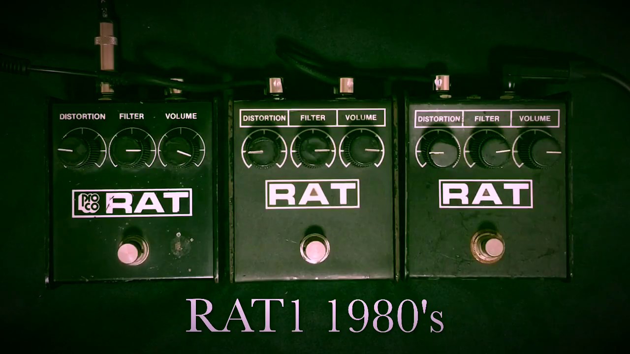Pro Co RAT1 1988 USAビンテージ ディストーション My vintage RAT