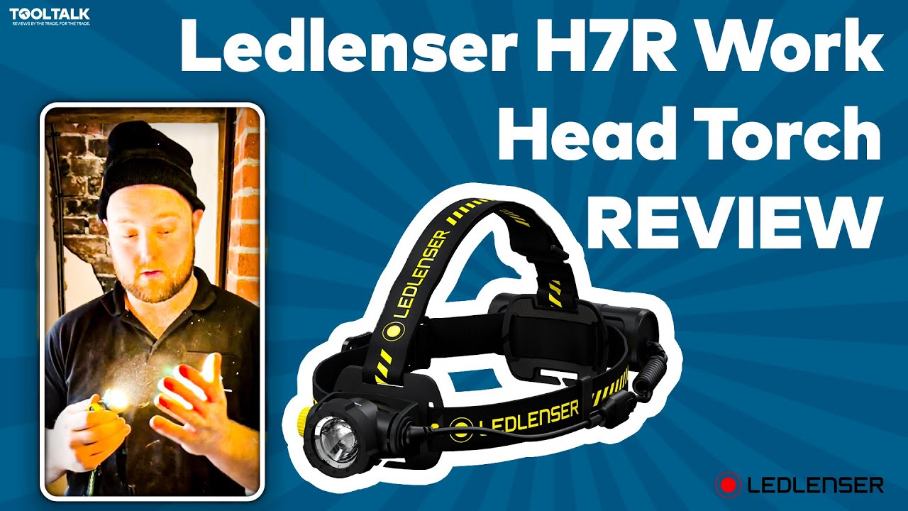 Ledlenser H7R Work Head Torch review by Minty Property