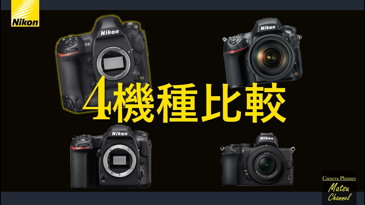 Nikon] D6, D800, D500, Z50 ~Comparing photos taken with my own