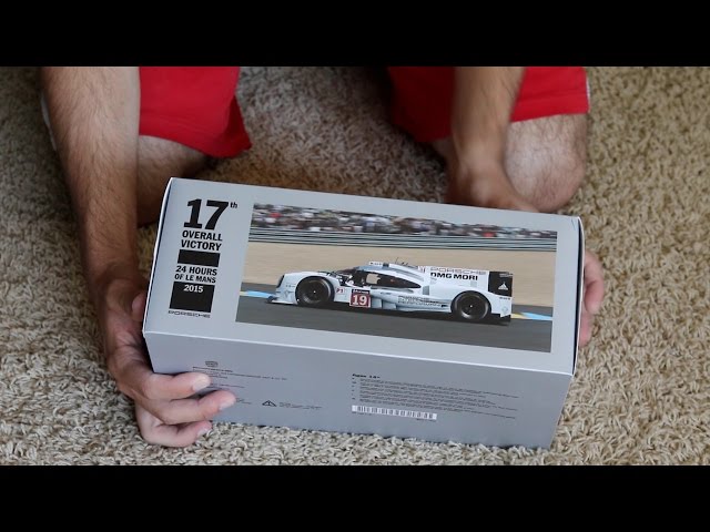 Unboxing - 1:18 Scale Spark Porsche 919 Hybrid Turbo #19 2015 Le
