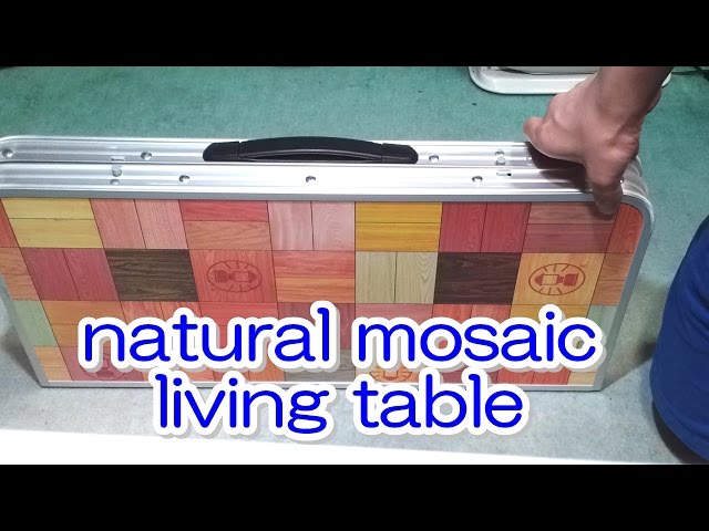 アウトドアな道具たち＃12 コールマン ナチュラルモザイクリビング