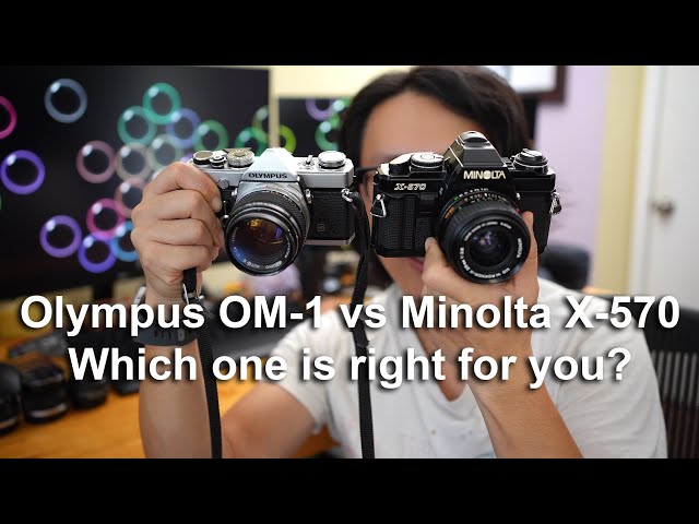 Olympus OM-1 VS Minolta X-570: Pros & Cons - 35mm Manual SLR Film