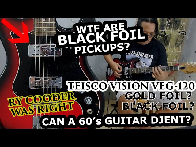 売約済】意外と爆音OK？ビザール系 VISION VEG-120 MOD【SOLD】 - YouTube