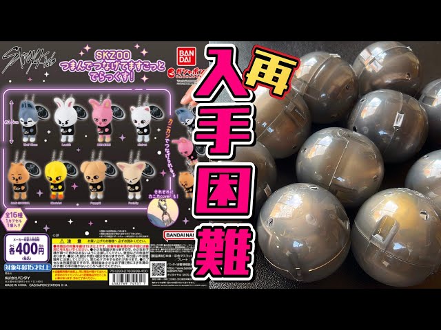 SKZOO】StrayKidsガシャポン『つまんでつなげてますこっとでらっくす