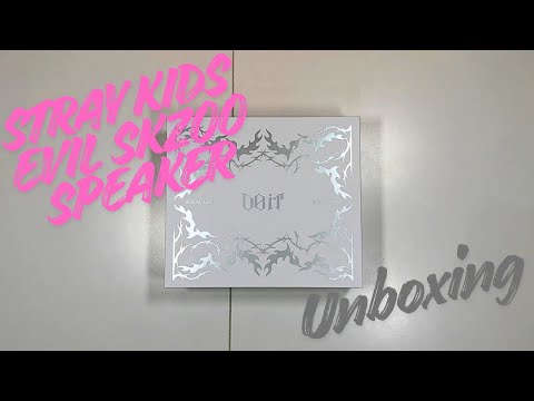 Unboxing: Stray Kids Do It Evil Skzoo Speaker Version - YouTube