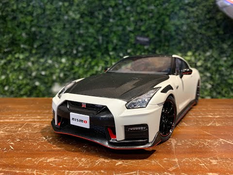 1/18 AUTOart Nissan GT-R R35 Nismo 2022 White Pearl 77501 - YouTube