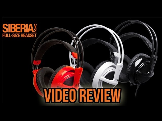 SteelSeries Siberia V2 Headset Review - YouTube
