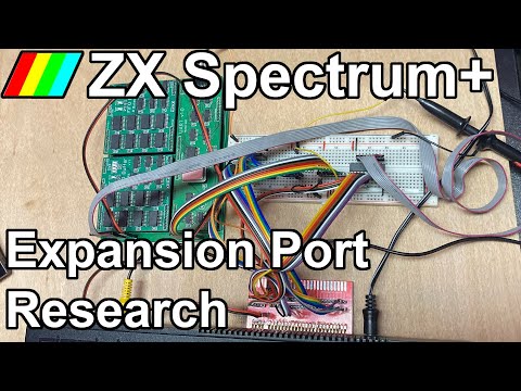ZX Spectrum, Expansion Port Research - YouTube