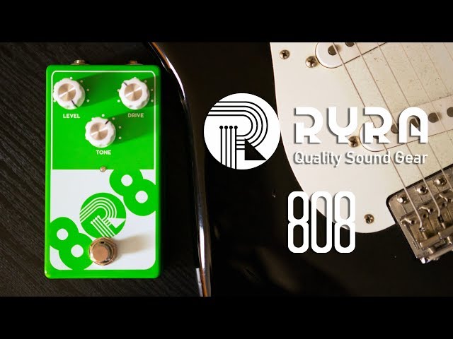 The Best TS808 Clone? - RYRA - 808 Pedal Demo (3 Guitars) - YouTube