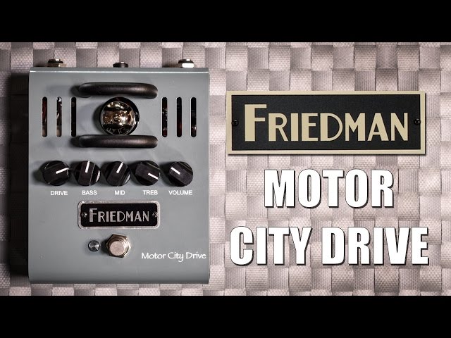 Friedman Motor City Drive - Official Demo - YouTube