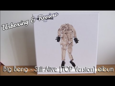 Big Bang - Still Alive [Special Edition] [TOP Version] CD Unboxing