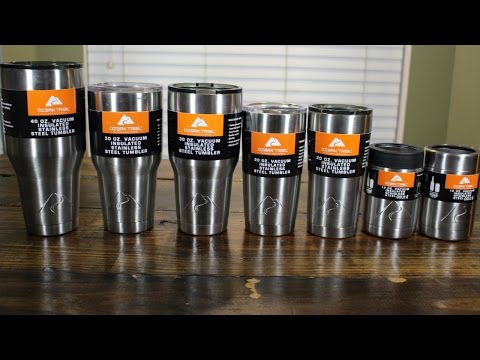 OZARK TRAIL'S NEW TUMBLER CHANGES COMPLETE LINEUP - YouTube