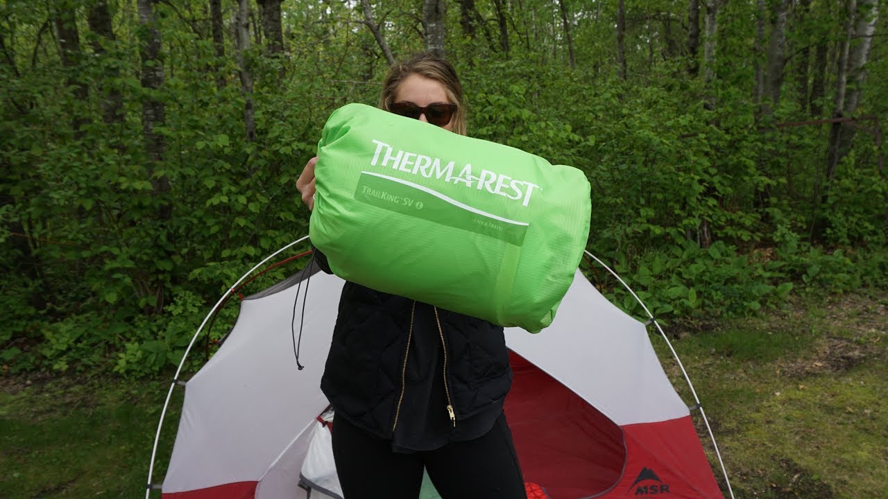 The Trail King SV Sleeping Pad by Therm-a-Rest [Review] - YouTube