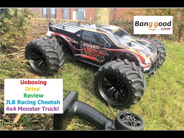 JLB Racing CHEETAH 1/10 Brushless RC Car Monster Truck 11101 RTR