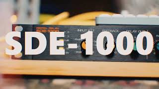 Roland SDE-1000 DIGITAL DELAY / modulation 80s shortfilm rack