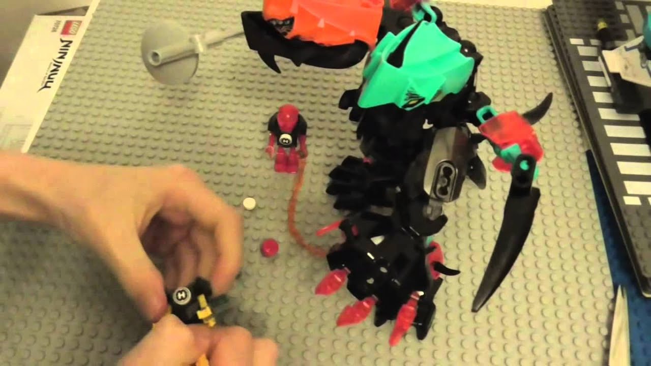 Lego Hero Factory Splitter Beast Vs Furno & Evo Review: 44021