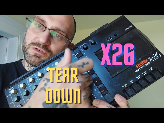 Fostex X-26 Multitracker | Tear Down - YouTube